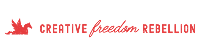 creative freedom rebellion logo larger